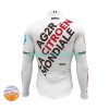 Maillot Cyclisme Hiver Thermal Fleece 2022 AG2R Citroen Team N001